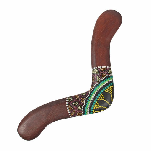 Сувенир Бумеранг с точечной росписью коричневый 40х7х1 см МИКС - Simaland фото 11