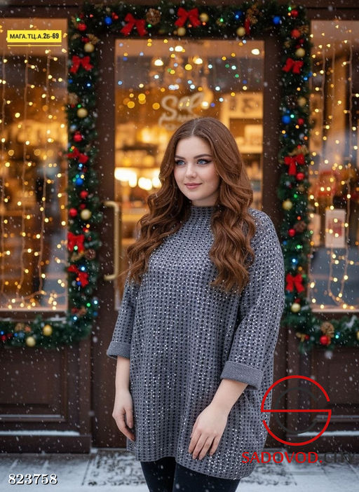 Кофта женская удлиненная