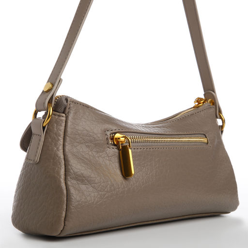 Сумка женская TEXTURA, средний размер, цвет бежево-серый  фото 3