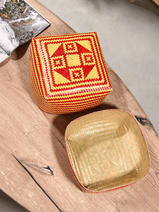 Корзинка плетёная «Севилья», 24×24×15 см