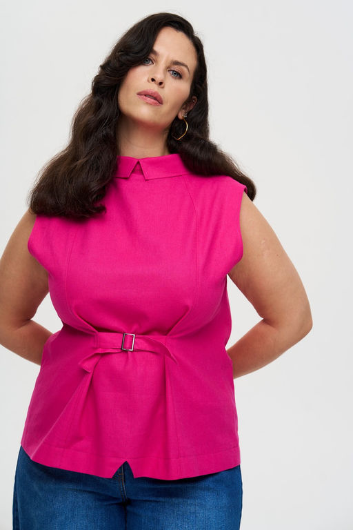 Жилет Чаил фуксия