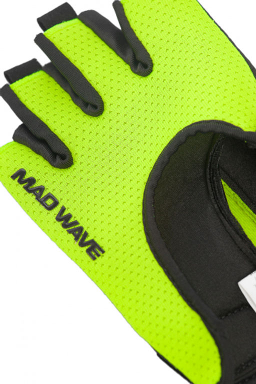 Перчатки для фитнеса Fitness gloves velcro - Mad wave фото 4
