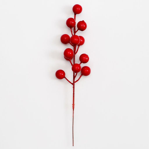 Цена за 10 шт. Ягоды для декора «Радость» 5×5×23 см