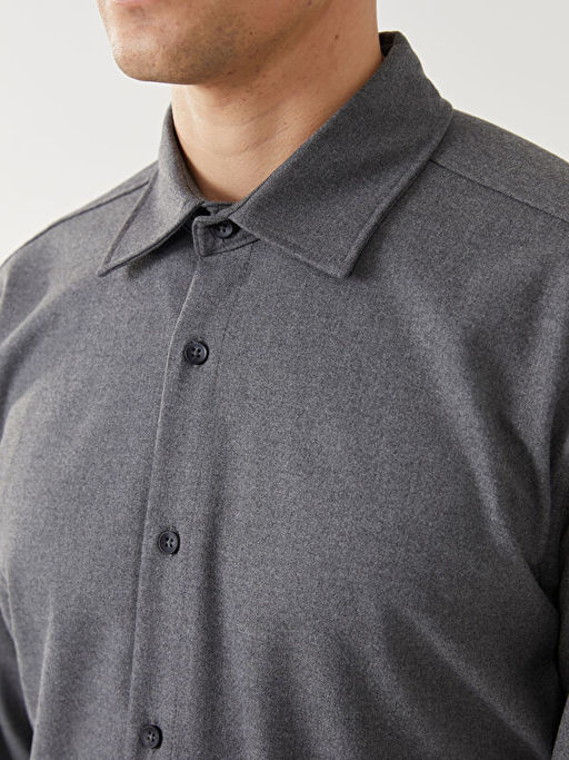 Rahat Kal?p Uzun Kollu Erkek G?mlek