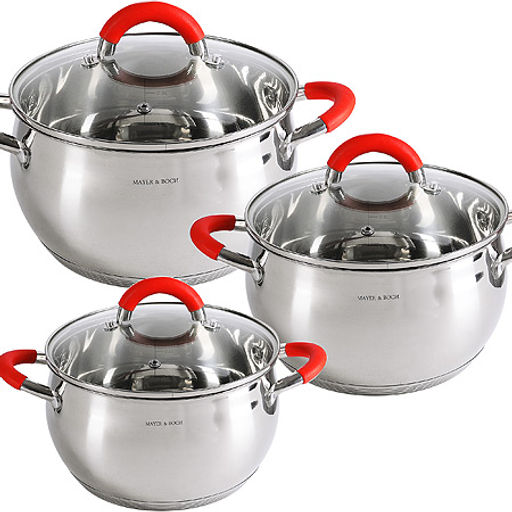 30993 Набор посуды 6пр 2+2,8+4 л MB (х4)