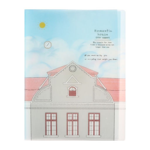 Папка формат А4, с 30 прозрачными файлами Достопримечательность, МИКС - Calligrata фото 3