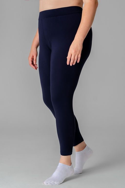 Арт. 11814 Лосины длинные большого размера 60-66 (4 шт) Цвет:темно-синий