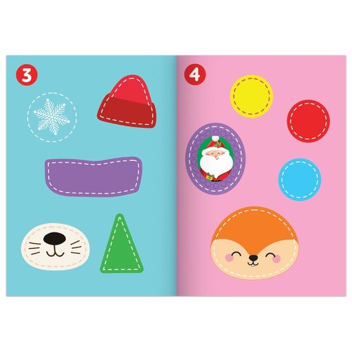 Набор аппликаций Весело встретим Новый год, 6 шт. по 20 стр. - Буква-ленд фото 10