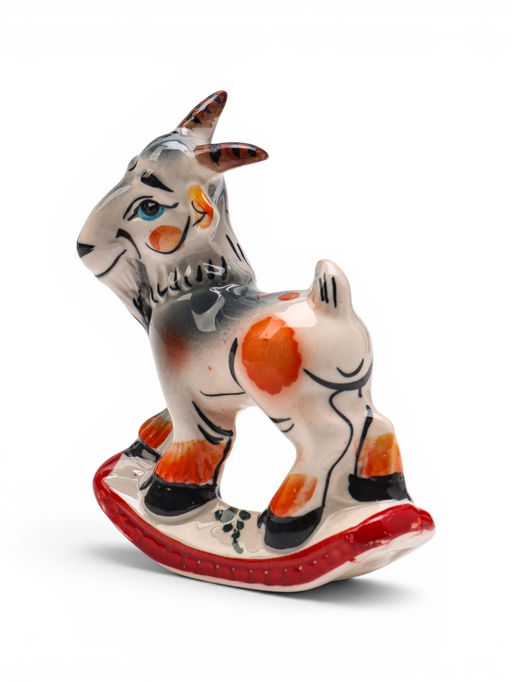 Цена за 2 шт. Сувенир «Качалка большая», 11×9×4 см, гжель