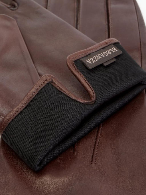 Перчатки мужские ш/п HP96000 mocca - Eleganzza фото 2