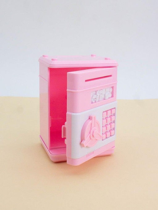 Копилка-сейф электронная "Mailbox", pink (11x8 см)