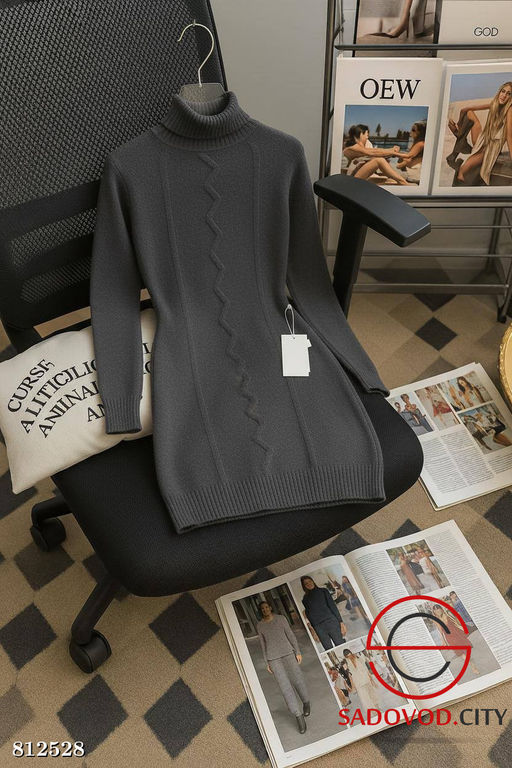 Вязаная кофточка оверсайз - Bruno фото 2