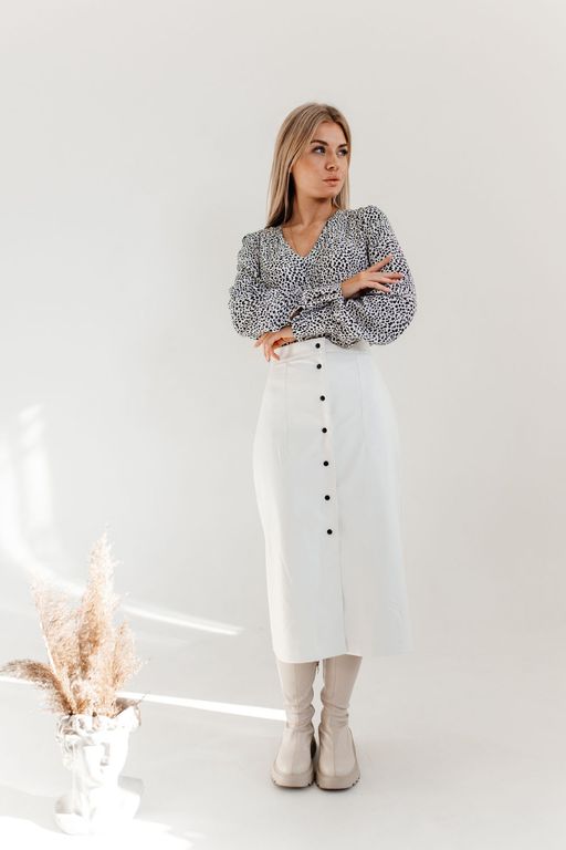 Юбка AmberA 1040 White ОБЛАКО