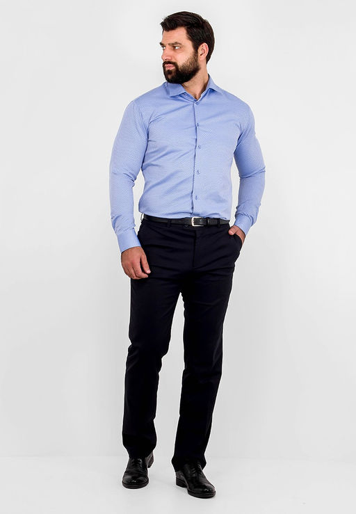 Сорочка мужская длинный рукав GREG 223/199/1170/Z_GB  фото 5