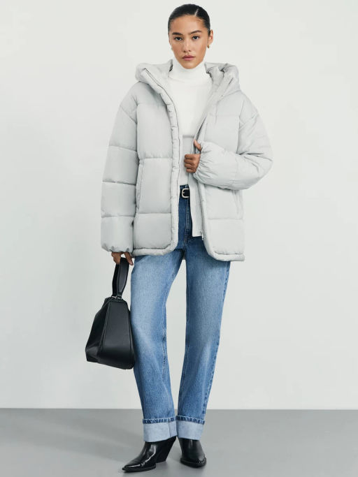 Куртка стеганая с капюшоном / Zarina