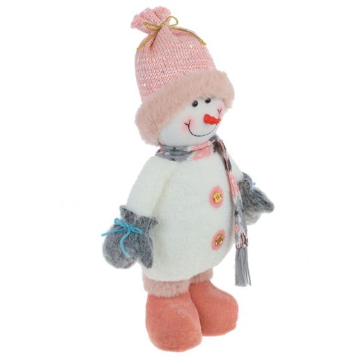 Игрушка набивная "Снеговик", L22 W10 H56/47 см, 2в.