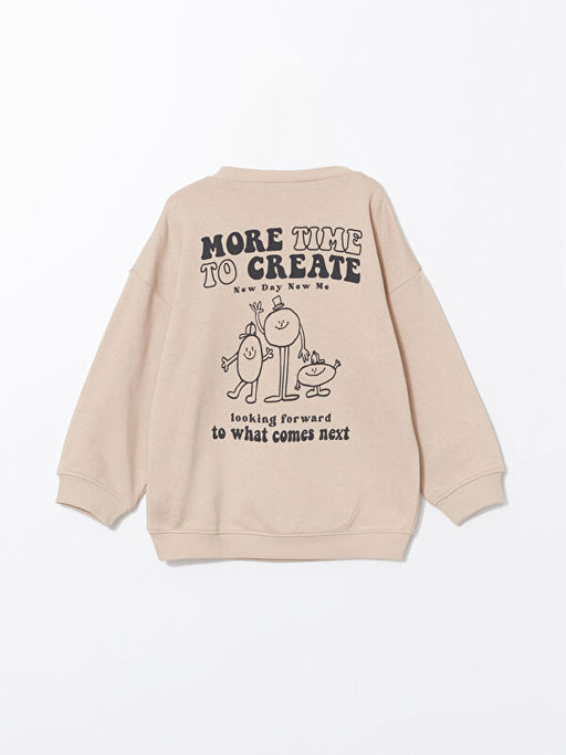 Bisiklet Yaka Kal?n Erkek ?ocuk Sweatshirt - Waikiki фото 3