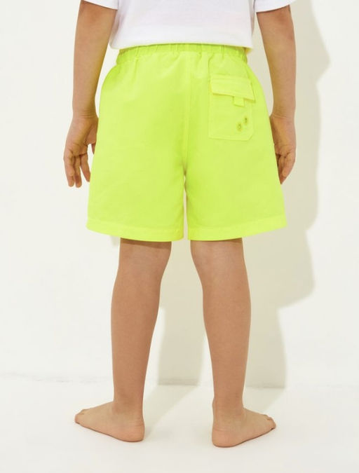 20134750008, Купальные шорты детские для мальчиков Bismark лайм - Acoola фото 4