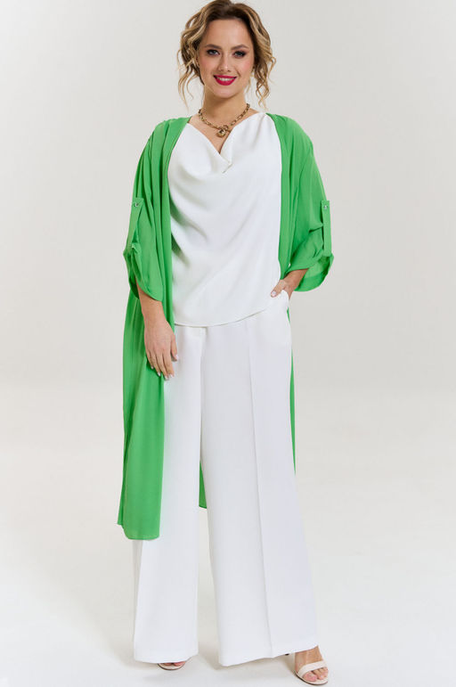 Костюм SOVA 11221 зеленый+белый  фото 2