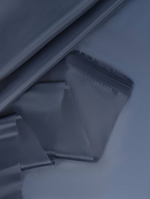 Цена за 200 шт. Подкладочная ткань таффета, 190Т, ширина 150 см, 200 м, полиэстер, тёмно-серая