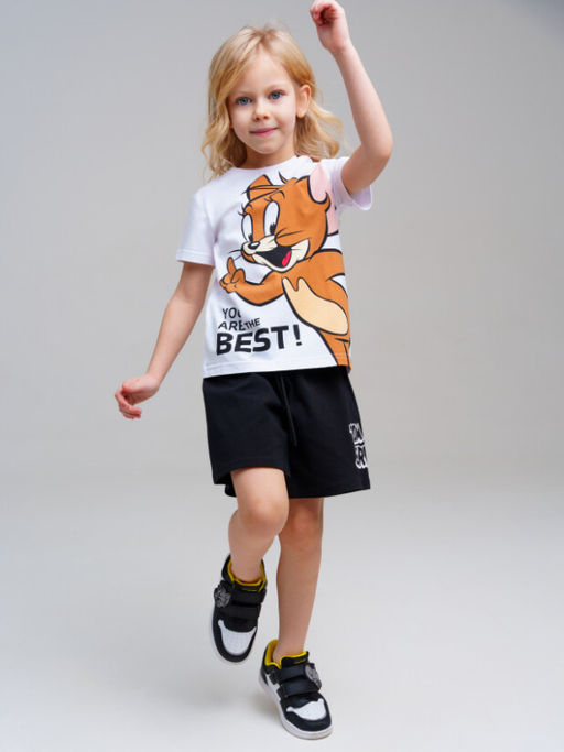 12542007 Фуфайка для девочек (футболка)