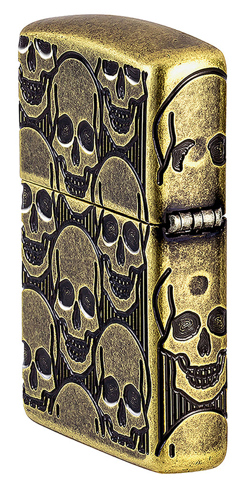 Зажигалка ZIPPO Armor® Ухмыляющиеся черепушки | Cackling Cranium 46302  фото 8
