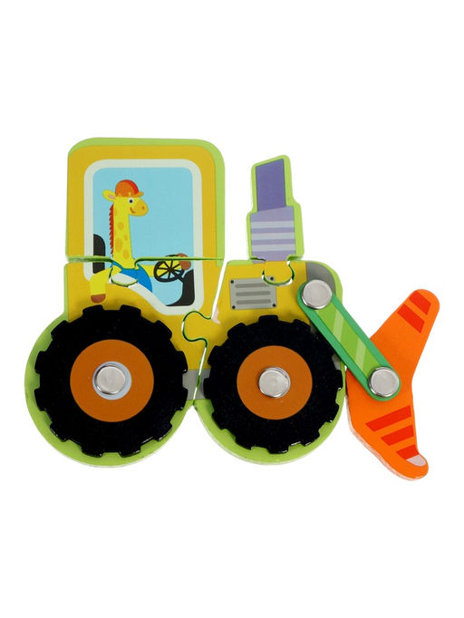 Детский Пазл «Трактор» для детей
