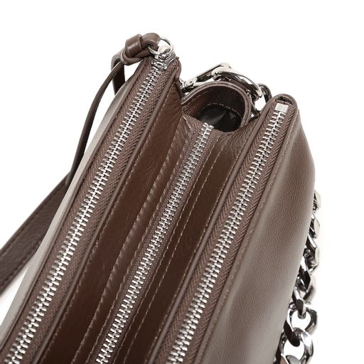 Женская сумка, кожа, MIRONPAN 96001 Коричневый  фото 4