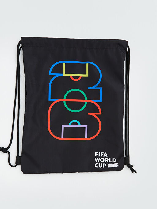 Fifa World Cup 26 Bask?l? Erkek ?ocuk ?pli S?rt ?antas?