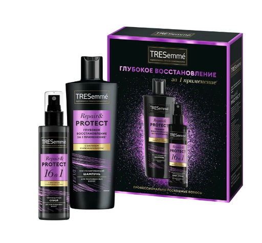 TRESEMME набор REPAIR (шампунь 230мл+спрей д/волос 190мл)