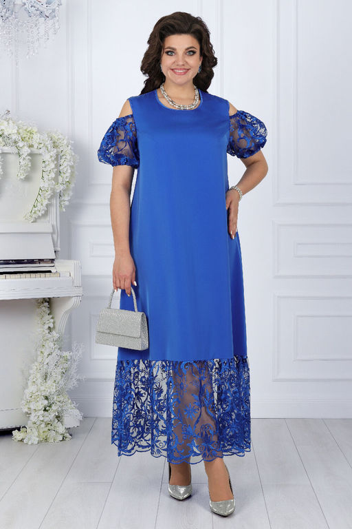 Платье Ninele 7431-Р темно-синий - Mira fashion фото 468