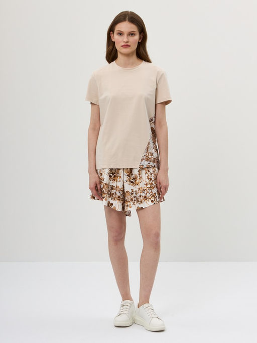 Футболка женская 12521-42034 beige - Maxroses фото 2