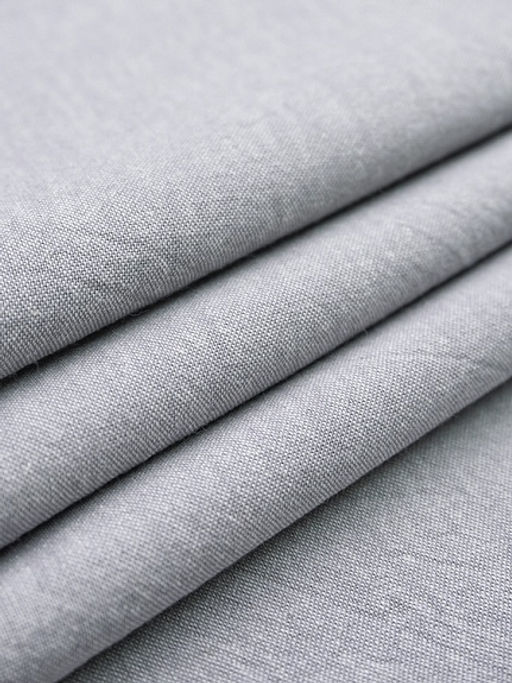 Вареный (стираный) хлопок цв.Серо-сиреневый меланж, ш.2.5м, хлопок-100%, 115гр/м.кв