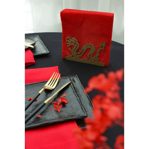 Салфетница Дракон, 1449 см, цвет золотой - Magistro фото 7