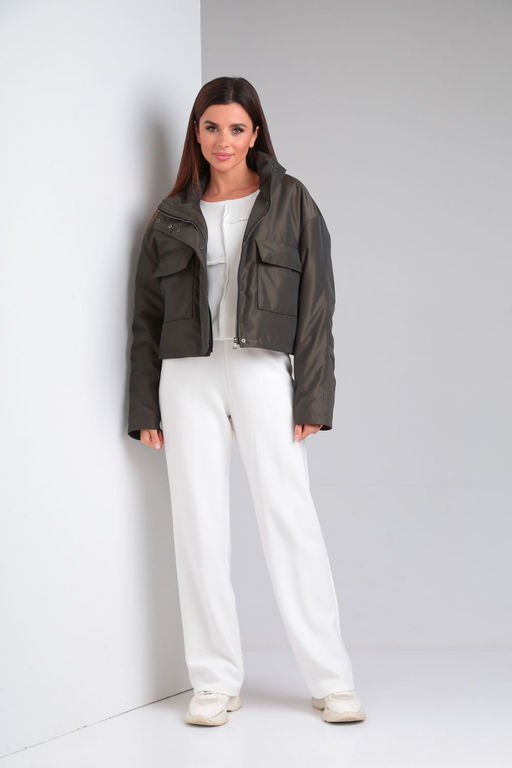 Куртка Diamant 1914-Р беж-какао фото 105