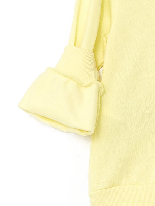 Bisiklet Yaka Basic Uzun Kollu K?z ?ocuk Sweatshirt - Waikiki фото 3
