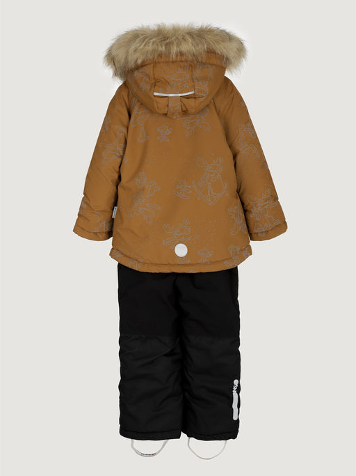 Костюм 7з0725 кэмел/черный