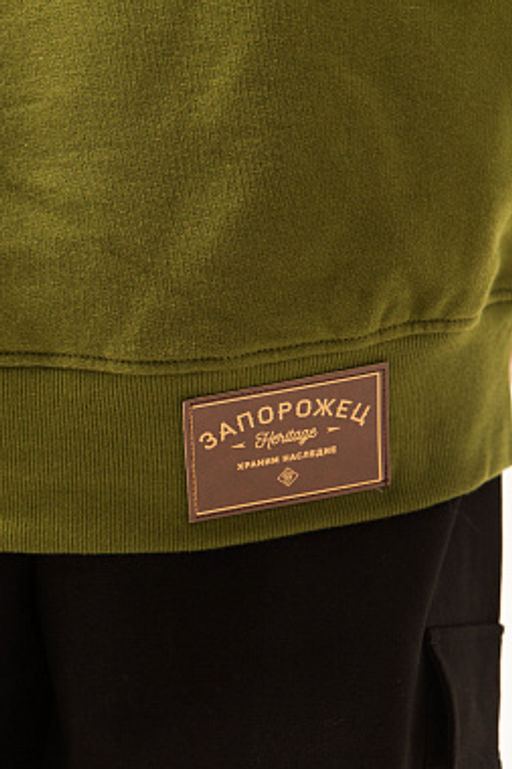 Худи ЗАПОРОЖЕЦ Ogon GREEN  фото 10