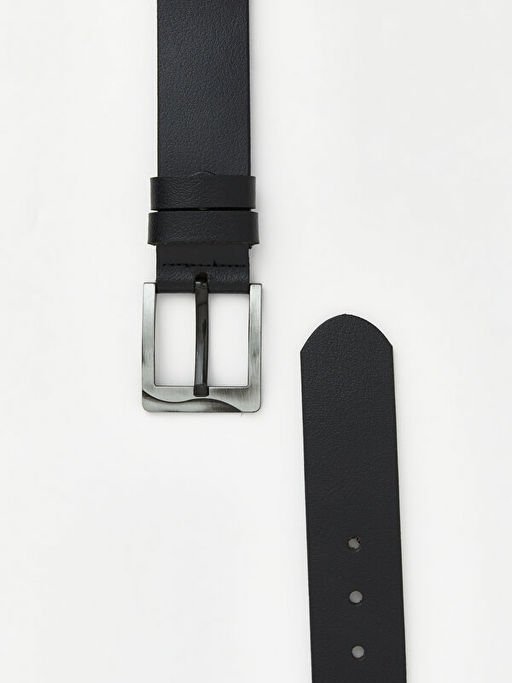 Deri G?r?n?ml? Erkek Kemer