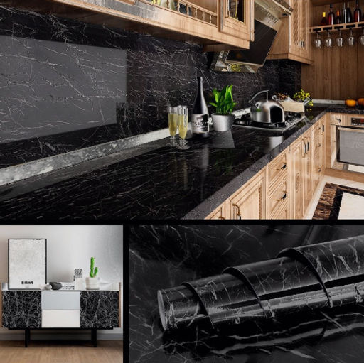 Самоклеящаяся пленка для кухни и мебели мрамор ПВХ(3033) - Мой органайзер фото 4