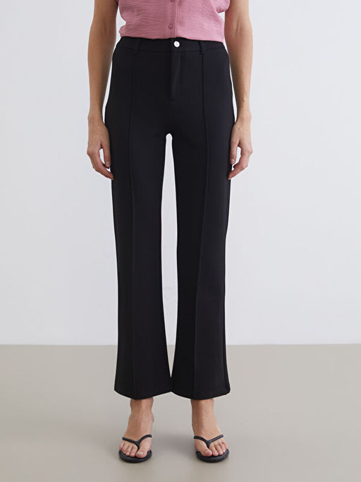 Y?ksek Bel ?spanyol Pa?a Kad?n Pantolon