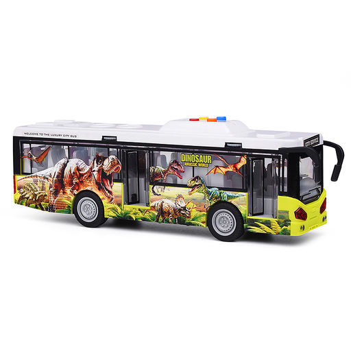 Автобус "Городской" 1:16 (свет, звук) в коробке