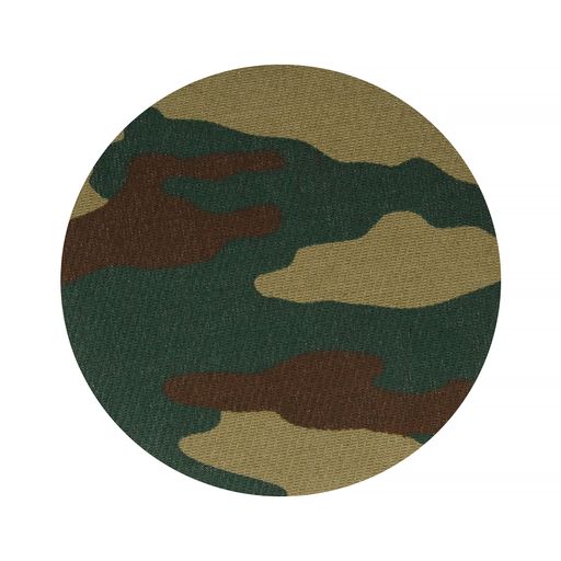 Термоаппликация BLITZ Термозаплатка круг №1 диам.12 см 2 шт 1-03-10 хаки