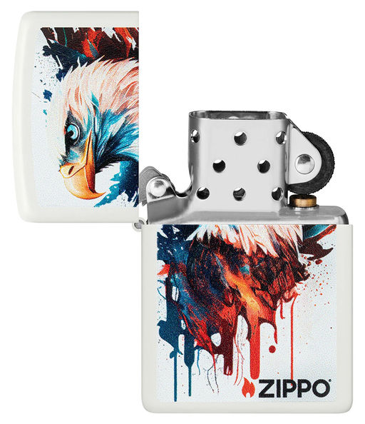 Зажигалка ZIPPO Нарисованный орел | Painted Eagle 46692  фото 4