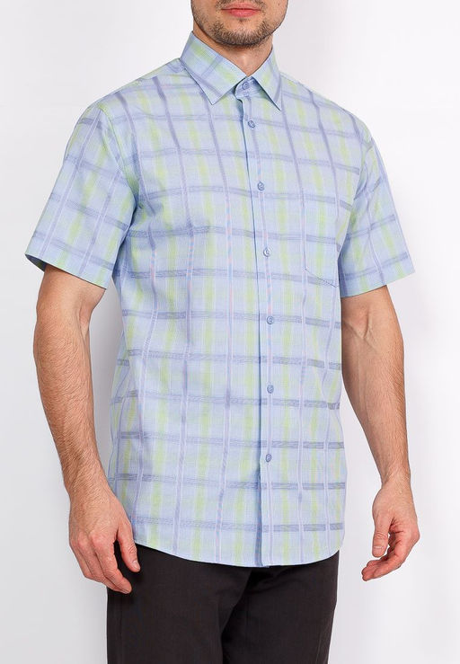 Сорочка мужская короткий рукав GREG 245/301/53/Z/1  фото 9