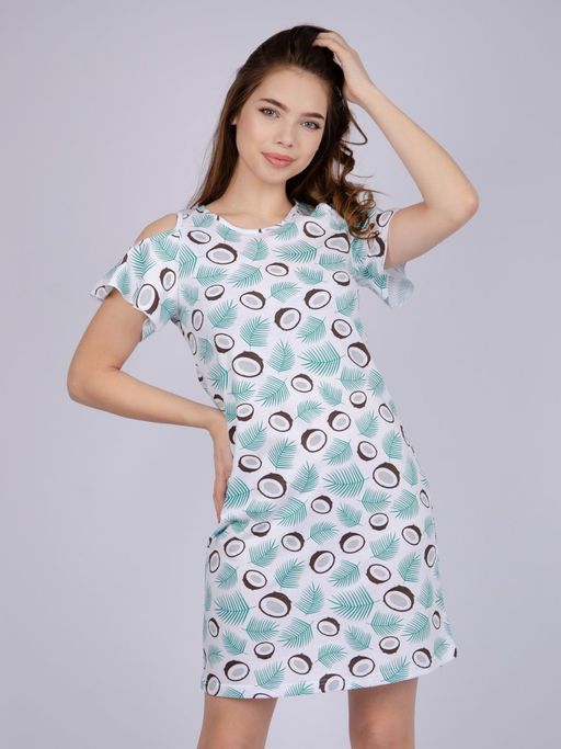 Сорочка "Касабланка" кокосы, трикотаж