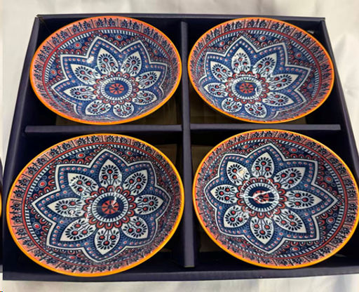 Салатник 6 штук 11,5х6 см / WY-18 /уп 20/ цветная коробка - ГалеонТрейд фото 2