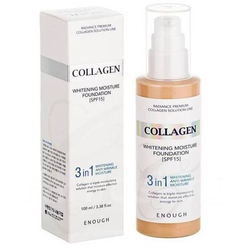 nough Тональный крем с коллагеном Collagen Foundation 3 in 1 SPF 15 №13 (100 мл)