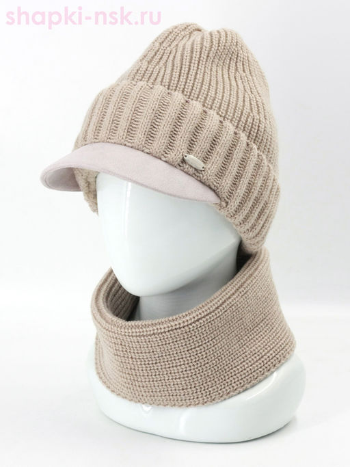 501К-ТД Комплект флис (кепка+снуд) (56-58)