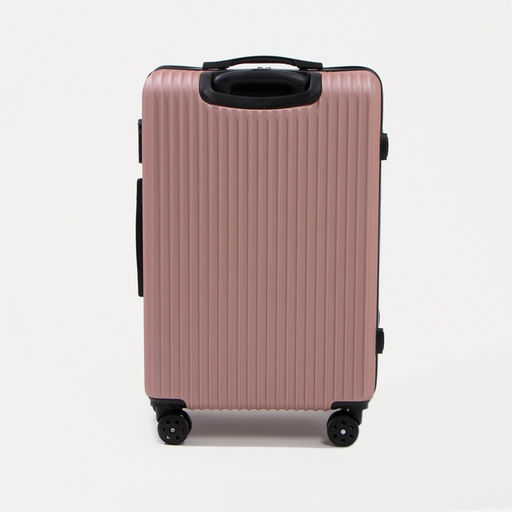 Чемодан большой 26, кодовый замок, цвет розовый - Simaland фото 5